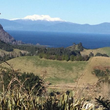 Whakaipo Bay Cabin Retreat タウポ エクステリア 写真